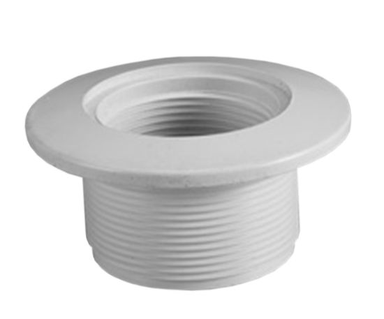 WALL FITTING WHITE 1.5IN FPT x 1.5IN FPT GUNITE PENTAIR 542404