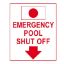EMERGENCY POOL SHUT OFF ARROW 10X12 6504WS1012E