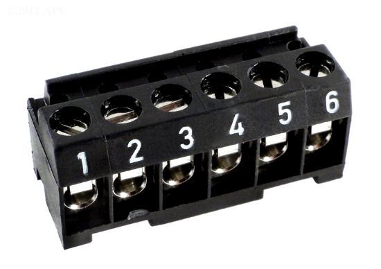 TERMINAL BAR  6-PIN  BROW 6547+