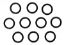 ORING SET QTY 10 SEALING COIL/ TUBESHEET 300NA 300LP 77707-0118