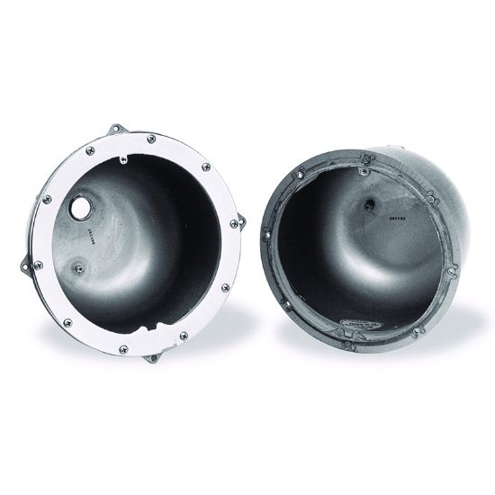 LARGE STAINLESS LIGHT NICHE .75IN TOP HUB FOR CONCRETE  78210400