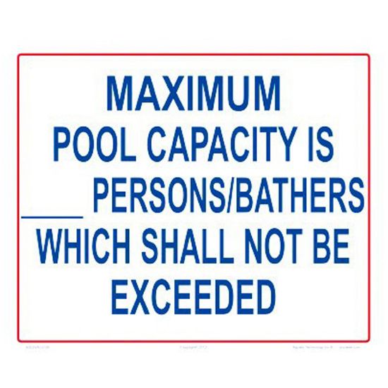 BATHER CAPACITY 8302WS1210E