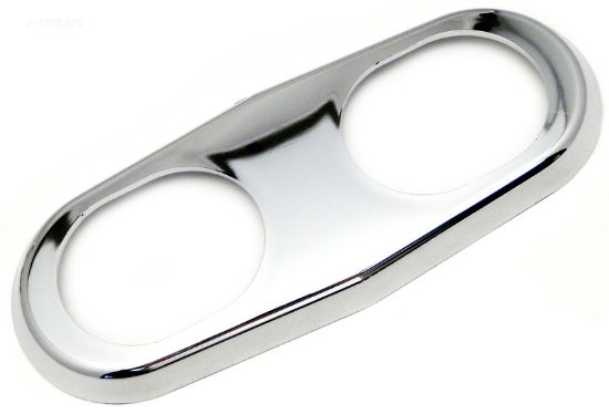 DOUBLE ESCUTCHEON PLATE RETRO 8-420