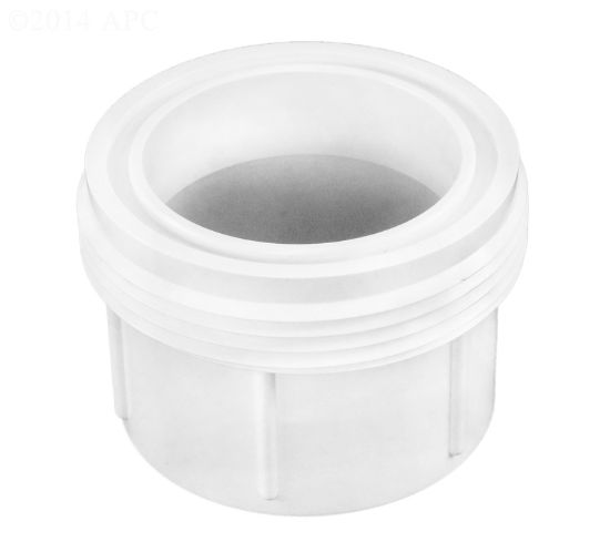 HEATER UNION TAILPIECE (BOTTOM) 2IN SKT  WHITE 86-02352