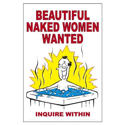 BEAUTIFUL WOMEN WANTED 12 X 18 8706WS1218E
