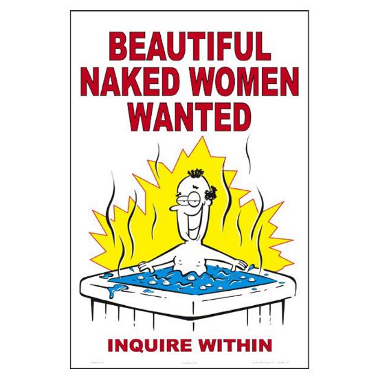 BEAUTIFUL WOMEN WANTED 12 X 18 8706WS1218E