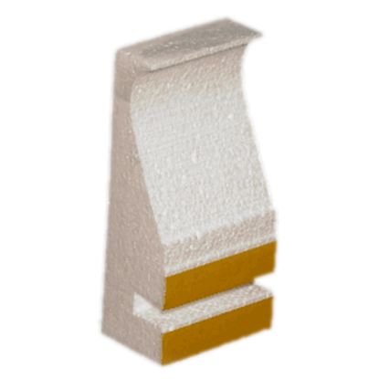 8' CAPSTONE FORM WHITE STRIP CASE OF 14 FOR GUNITE STEGMEIER 9CF112