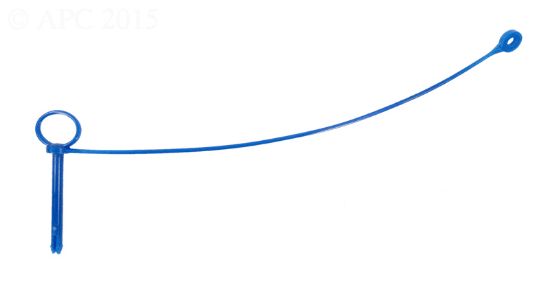 LOCKING PIN W/LANYARD BLUE PLASTIC ROVER AQUA PRODUCTS A3023BLPK