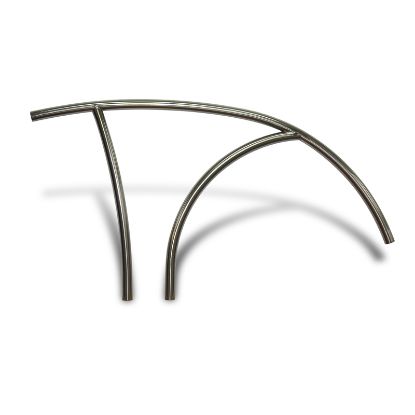 ARTISAN DECK MOUNTED STAIR RAIL 1.90IN.065 THICK SS SRMTH ART-1004