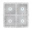 18IN SQ MO FLOW SUCTION W/SCREWS WHITE (VGB 18MF101