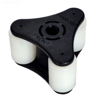 ROLLER ASSEMBLY -7 TUBES (BLACK ROLLERS 71000-350