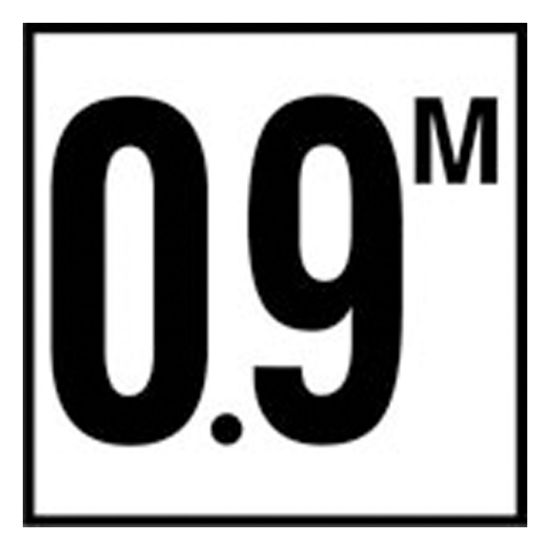 6IN SMOOTH CERAMIC TILE 0.9 METRIC MDM SERIES INLAYS DEPTH  C612709