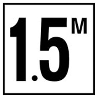 6IN NO SKID CERAMIC 1.5M TILE 6x6 MDM SERIES INLAYS DEPTH  C622715