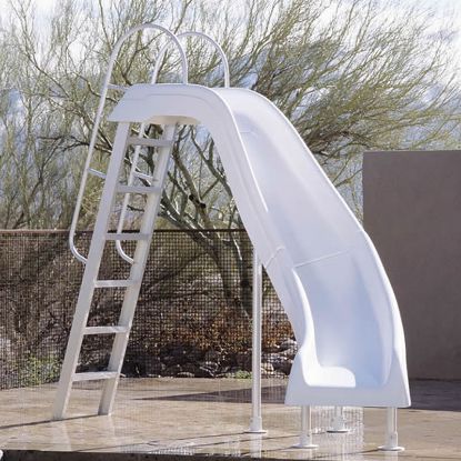 CITY 2 SLIDE COMPLETE RIGHT TURN WHITE CITY2-CRW