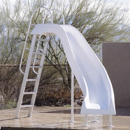 CITY 2 SLIDE COMPLETE RIGHT TURN WHITE CITY2-CRW