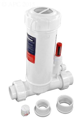 POWERCLEAN ULTRA CHLORINATOR INLINE CLEAR LID 25280-100-000