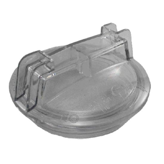 POOL STRAINER COVER  CLEAR(STA-RITE STYLE 25304-000-020
