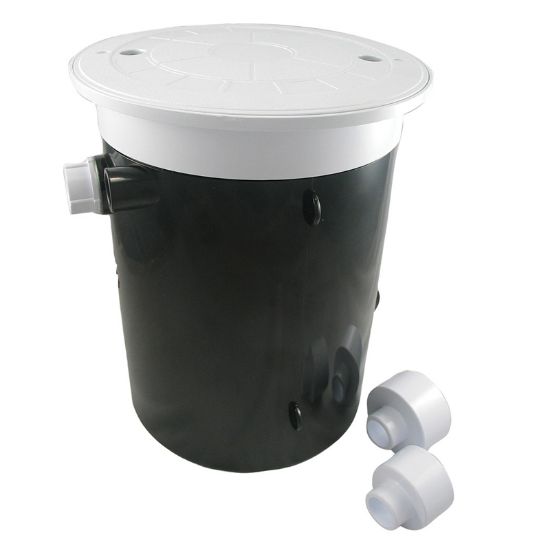 POOL LEVELER  WHITE LID AND COLLAR 25504-100-000