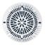 8IN GALAXY DRAIN COVER WITH SCREW PACK  WHITE 25507-100-000