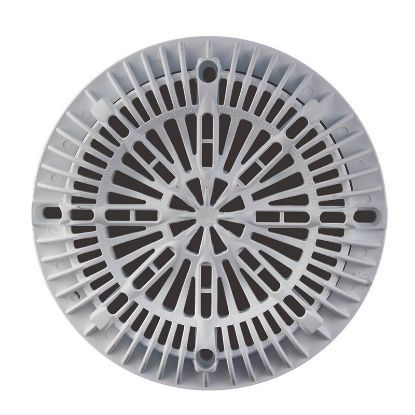 8IN GALAXY DRAIN COVER WITH SCREW PACK  GRAY 25507-101-000