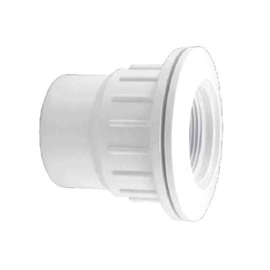 FG POOL WALLFITTING W/NUT & GASKET; WHITE 25523-500-100