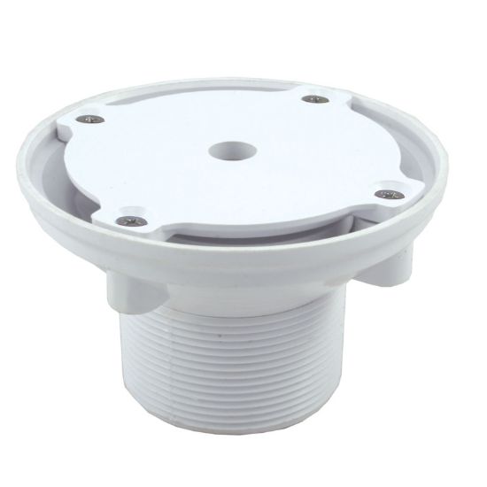 ADJUSTABLE FLOOR INLET FITTING COVER WHITE 25527-000-030