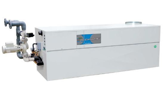 500K BTU COPPERFIN2 NAT HEATER COMM IG 8IN VENT COPPER HEX  CPN0502