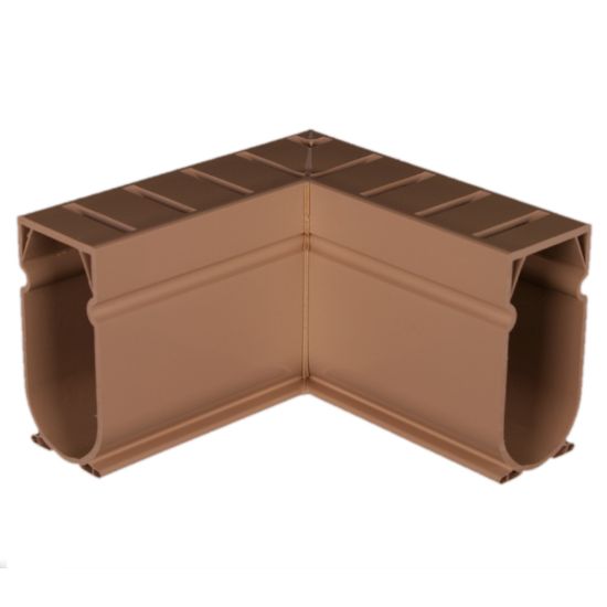 90 DEGREE DECK DRAIN ANGLE TAN EACH STEGMEIER D9T