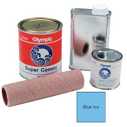 DIVING BOARD REFINISH KIT SLIP RESISTANT BLUE ICE OLYMPIC  U101