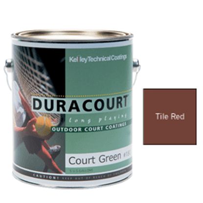 1 GAL DURACOURT TENNIS COURT COATING TILE RED OLYMPIC KELLEY