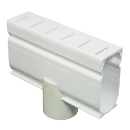 DECK DRAIN DOWN ADAPTER WHITE EACH STEGMEIER DDAW