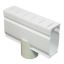 DECK DRAIN DOWN ADAPTER WHITE EACH STEGMEIER DDAW