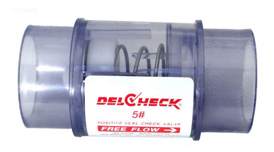 CHECK VALVE 5# SPRING STYLE 1.5INSKT & 2INSPG DELZONE CO-0103