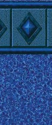 12X18 OVAL 52INWALL BEADED AG DVR LNR RY BLU MAJES.TILE&PRNT