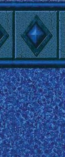 12X18 OVAL 52INWALL BEADED AG DVR LNR RY BLU MAJES.TILE&PRNT