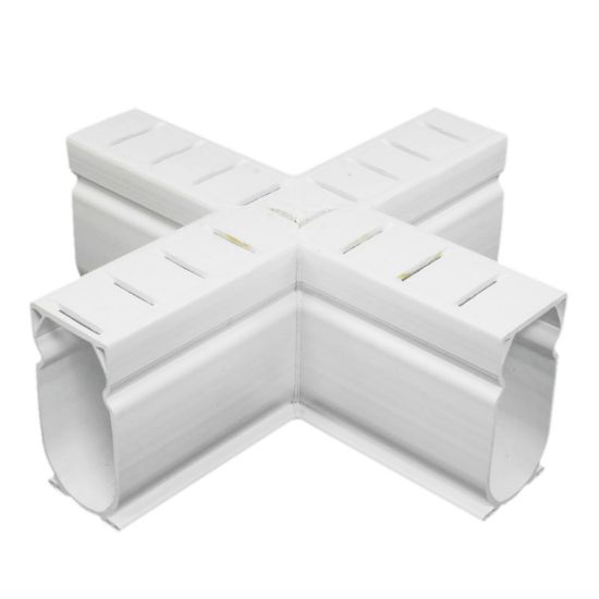 DECK DRAIN CROSS WHITE EACH STEGMEIER DXW