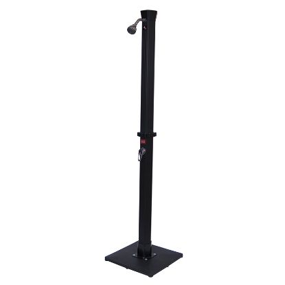 OUTDOOR SOLAR SHOWER W/ BASE 4376-BB