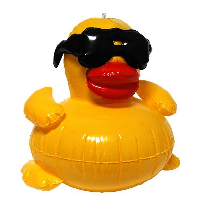 INFLATABLE DERBY DUCK 5001