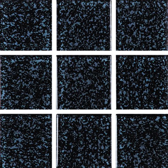 2x2 GLASS TILE  ELECTRIC BLUE SPECKLED 15 SQ FT/CASE GC-ELBLUESPECK
