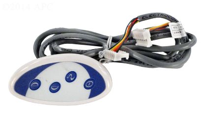 KEYPAD AIRSTREME BATH 4BUTTON 6'L CORD 0108-001006