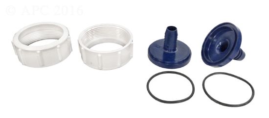 REDUCING KIT  IN CLEAR 2IN x 3/4IN 0699-300007