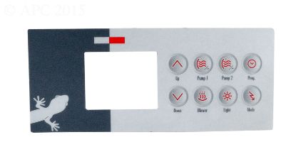 OVERLAY TSC-4-GE1 MCLASS 8 BUTTON GECKO 9916-100094