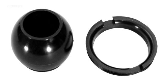 EYEBALL & RETAINING RING BLACK HYDROAIR 10-3808BLK