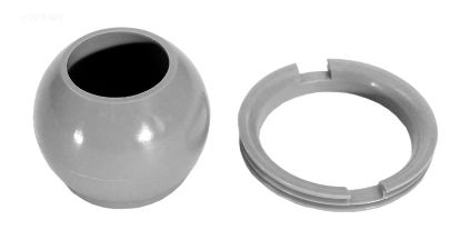 EYEBALL & RETAINING RING GRAY HYDROAIR 10-3808GRY