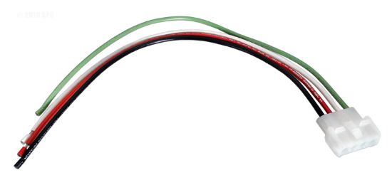 AMP 4 PIN FEMALE SOCKET W/WIRES GRN WHT RED BLK RECEPTICAL 09-0032