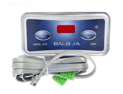 KEYPAD LITE LEADER 2 BUTTON P L T BB54116 R574 R576 ECO-LL  34-0229-K