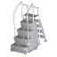 WALKWAY  STEP & LADDER COMBO W/ DUAL HANDRAIL   PG-4001-CS