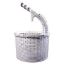 BASKET WITH HANDLE 46-1082DX-B