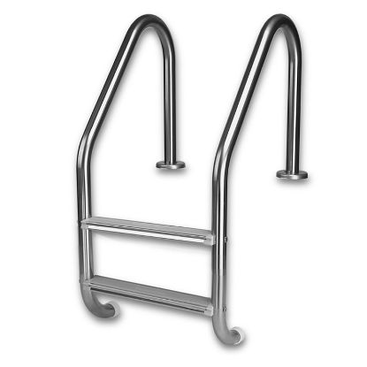 2 STEP STANDARD IG LADDER GRAY HAMMERTONE INTERFAB SURE STEP L2049S-6