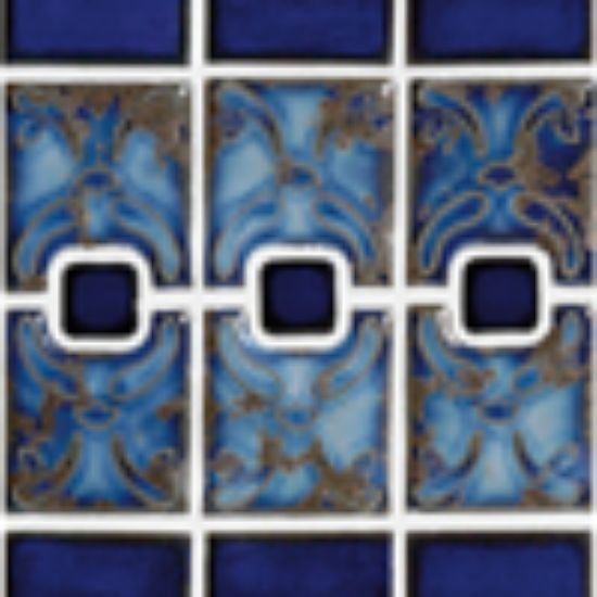 LUCIANA TERRA BLUE 20 SHEETS 23 SF/ CTN GLAZED MASTERTILE LC2440S